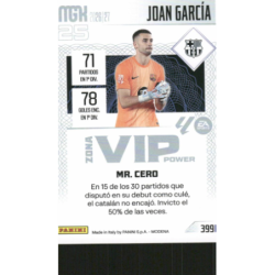 Completa tu colección Joan García Zona VIP Power Barcelona Panini MGK 2026-27