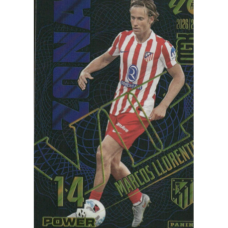 Colecciona Marcos Llorente Zona VIP Power Atlético Madrid Cartas Megacracks 2026-27