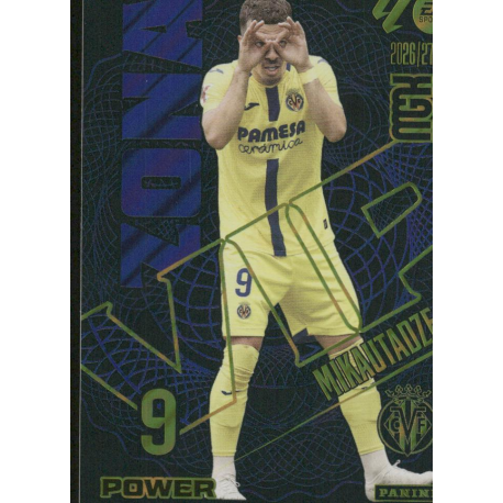 Compra online Mikautadze Zona VIP Power Villarreal Panini Megacracks 26-27