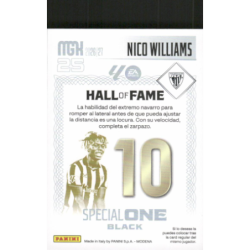 Completa tu colección Nico Williams Special One Black Athletic Club Colección Panini Megacracks 2026-27