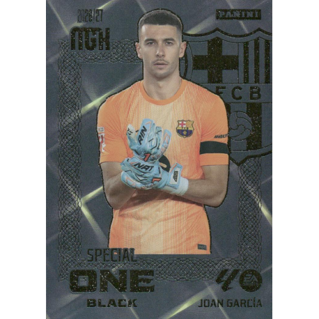 Encuentra Joan García Special One Black Barcelona Megacracks Liga 2026-27