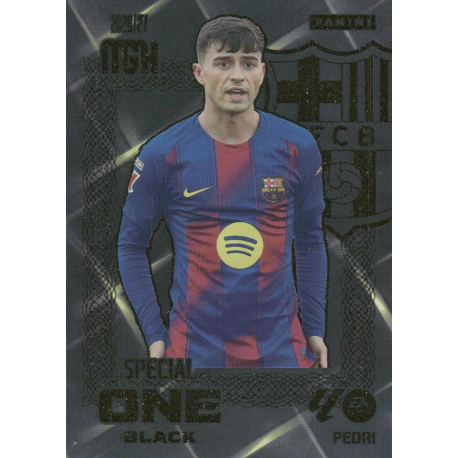 Busca y compra Pedri Special One Black Barcelona Cards Megacracks 2026-27