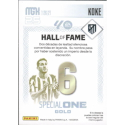 Colecciona Koke Special One Gold Atlético Madrid Panini Megacracks LaLiga EA Sports 2026-27