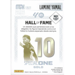 Hazte con Lamine Yamal Special One Gold Barcelona Card Megacracks 2026-27