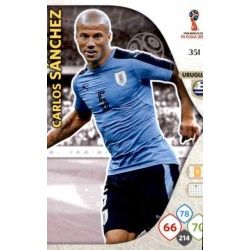 Carlos Sánchez Uruguay 351 Adrenalyn XL World Cup 2018 