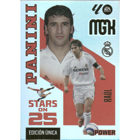 Consigue ahora Raúl Stars on 25 Real Madrid Cards Megacracks 2026-27