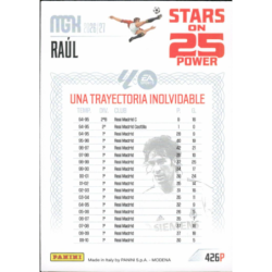 Consigue ahora Raúl Stars on 25 Real Madrid Cards Megacracks 2026-27