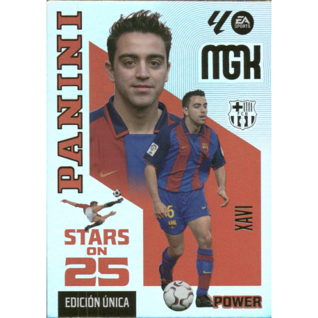Compra online Xavi Stars on 25 Barcelona Panini Megacracks 26-27