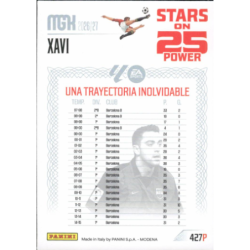 Compra online Xavi Stars on 25 Barcelona Panini Megacracks 26-27