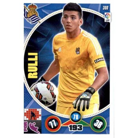 Rulli Real Sociedad 300 Adrenalyn XL La Liga 2014-15