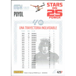 Consigue Puyol Stars on 25 Barcelona Cards Panini Megacracks 2026-27