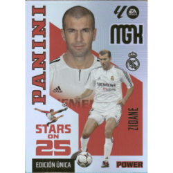Hazte con Zidane Stars on 25 Real Madrid Megacracks 2026-27 card Panini
