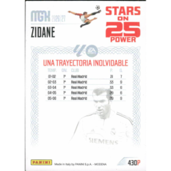 Hazte con Zidane Stars on 25 Real Madrid Megacracks 2026-27 card Panini