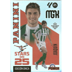 Consigue ahora Joaquín Stars on 25 Real Betis Cartas Megacracks 2026-27