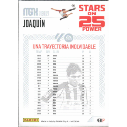 Consigue ahora Joaquín Stars on 25 Real Betis Cartas Megacracks 2026-27