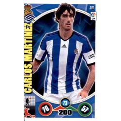 Carlos Martínez Real Sociedad 301 Adrenalyn XL La Liga 2014-15