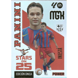 Encuentra Iniesta Stars on 25 Barcelona Panini Megacracks LaLiga 2026-27