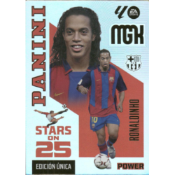 Consigue ahora Ronaldinho Stars on 25 Barcelona Cards Panini Megacracks 2026-27