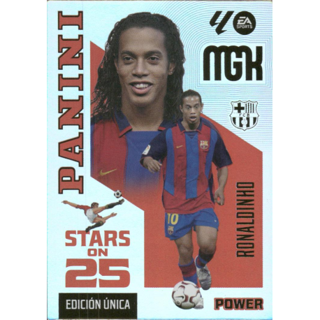 Consigue ahora Ronaldinho Stars on 25 Barcelona Cards Panini Megacracks 2026-27