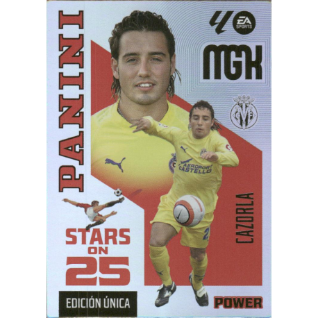 Hazte con Cazorla Stars on 25 Villarreal Panini Megacracks 2026-27