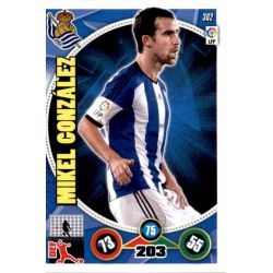Mikel González Real Sociedad 302 Adrenalyn XL La Liga 2014-15