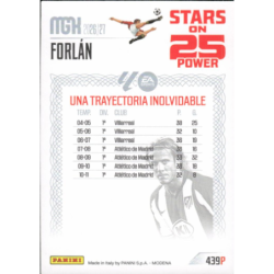 Colecciona Forlán Stars on 25 Atlético Madrid Megacracks 2026-27 Panini card