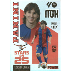 Colecciona Messi Stars on 25 Barcelona Megacracks 2026-27