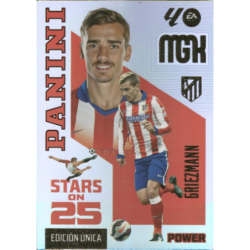 Busca y compra Griezmann Stars on 25 Atlético Madrid Megacracks 2026-27 cartas sueltas