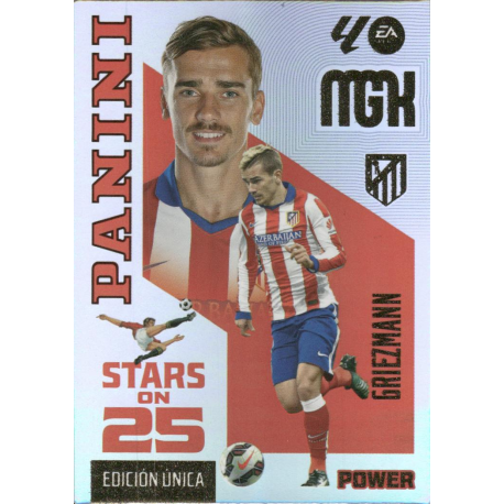 Busca y compra Griezmann Stars on 25 Atlético Madrid Megacracks 2026-27 cartas sueltas