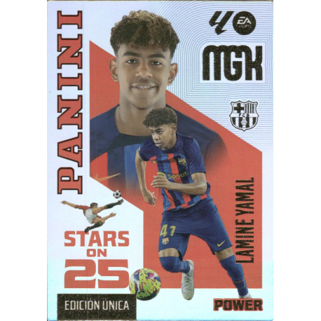 Encuentra Lamine Yamal Stars on 25 Barcelona Megacracks 2026-27 cards sueltas