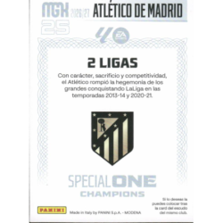 Colecciona Atlético Madrid Special One Champions  Cards Panini Megacracks 2026-27