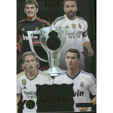 Completa tu colección Real Madrid Special One Champions  Colección Panini Megacracks 2026-27
