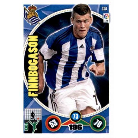 Finnbogason Real Sociedad 306 Adrenalyn XL La Liga 2014-15