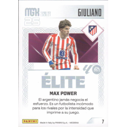Colecciona Giuliano Élite Megacracks 2026-27 cromo