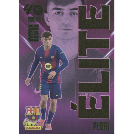 Completa tu colección Pedri Élite Colección Megacracks 2026-27