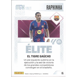 Añade a tu colección Raphinha Élite Cartas Megacracks 2026-27