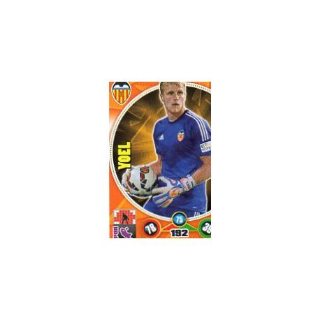 Yoel Valencia 336 Adrenalyn XL La Liga 2014-15