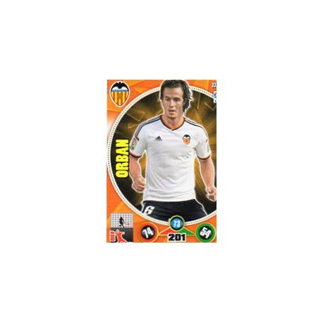 Orban Valencia 337 Adrenalyn XL La Liga 2014-15