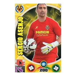 Sergio Asenjo Villarreal 343 Adrenalyn XL La Liga 2014-15