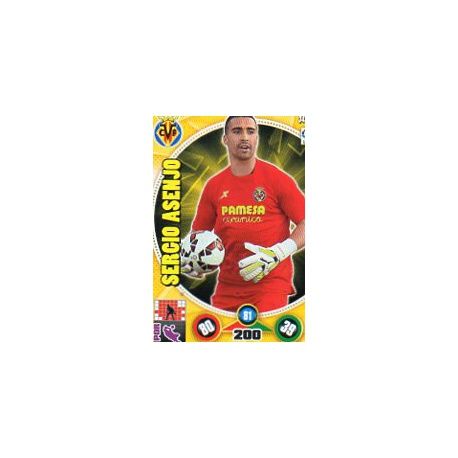 Sergio Asenjo Villarreal 343 Adrenalyn XL La Liga 2014-15