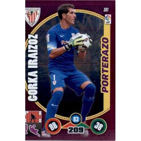 Gorka Iraizoz Porterazo 361 Adrenalyn XL La Liga 2014-15