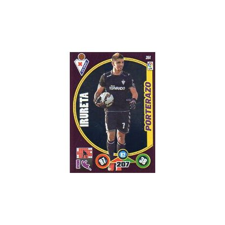 Irureta Porterazo 364 Adrenalyn XL La Liga 2014-15