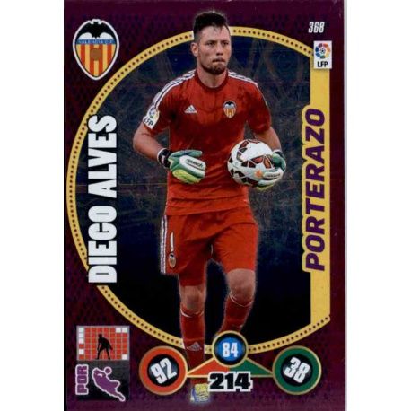 Diego Alves Porterazo 368 Adrenalyn XL La Liga 2014-15
