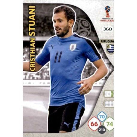 Cristhian Stuani Uruguay 360 Adrenalyn XL Russia 2018 