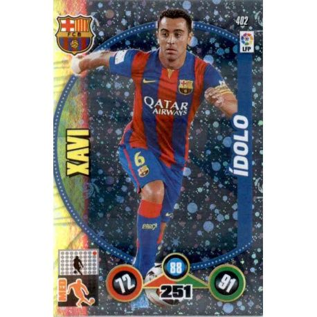 Xavi Ídolos 402 Adrenalyn XL La Liga 2014-15