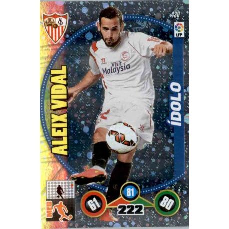 Aleix Vidal Ídolos 430 Adrenalyn XL La Liga 2014-15