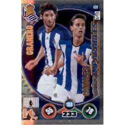 Granero Canales Dúos Imparables 438 Adrenalyn XL La Liga 2014-15
