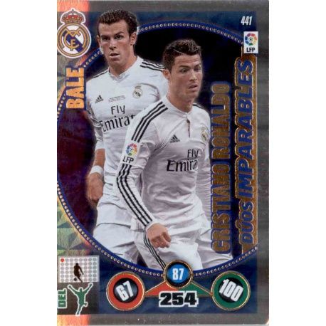 Bale Cristiano Ronaldo Dúos Imparables 441 Adrenalyn XL La Liga 2014-15