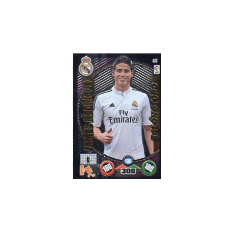 James Rodríguez Balón de Oro 465 Adrenalyn XL La Liga 2014-15
