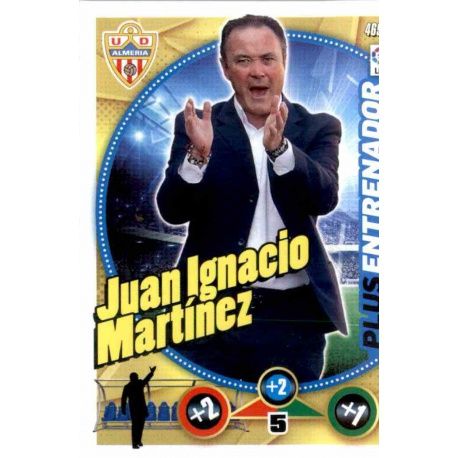 Juan Ignacio Martínez Plus Entrenador 469 Adrenalyn XL La Liga 2014-15